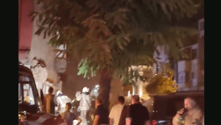 İstanbul Fatih’te 3 katlı bina çöktü: 1 Yaralı