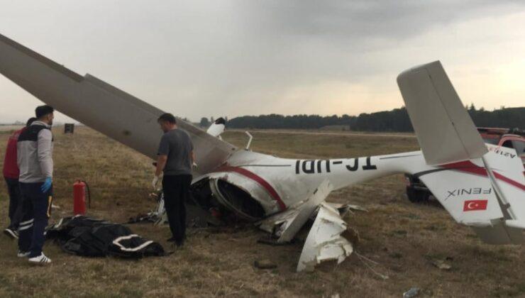 Bursa’da eğitim uçağı düştü: İki pilot hayatını kaybetti