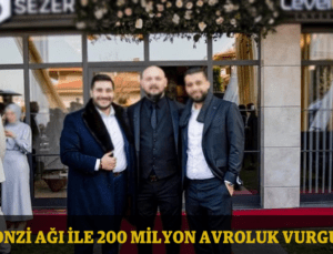Denizli’de 200 Milyon Euroluk Ponzi Vurgunu!