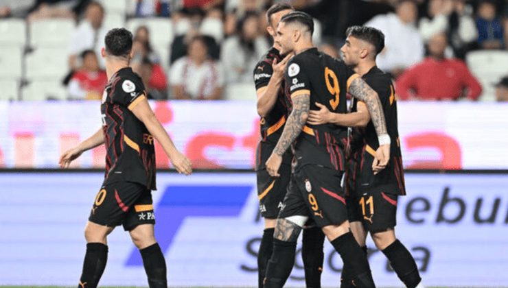 Galatasaray, Antalyaspor’u Deplasmanda 3-0 Yenerek Rekor Kırdı