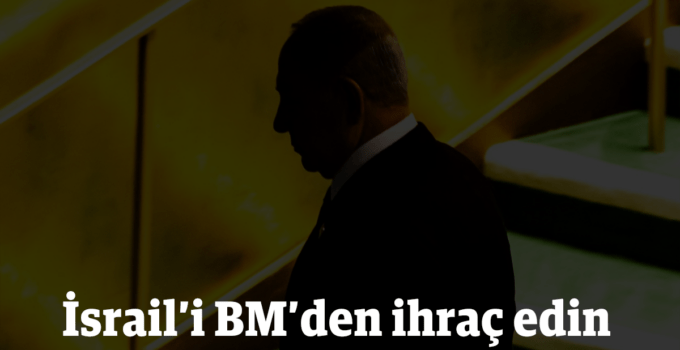 Mehdi Hasan: İsrail’i BM’den ihraç edin